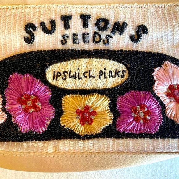 Anya Hindmarch Bags Anya Hindmarch Rare Sutton Seeds Beaded Handbag